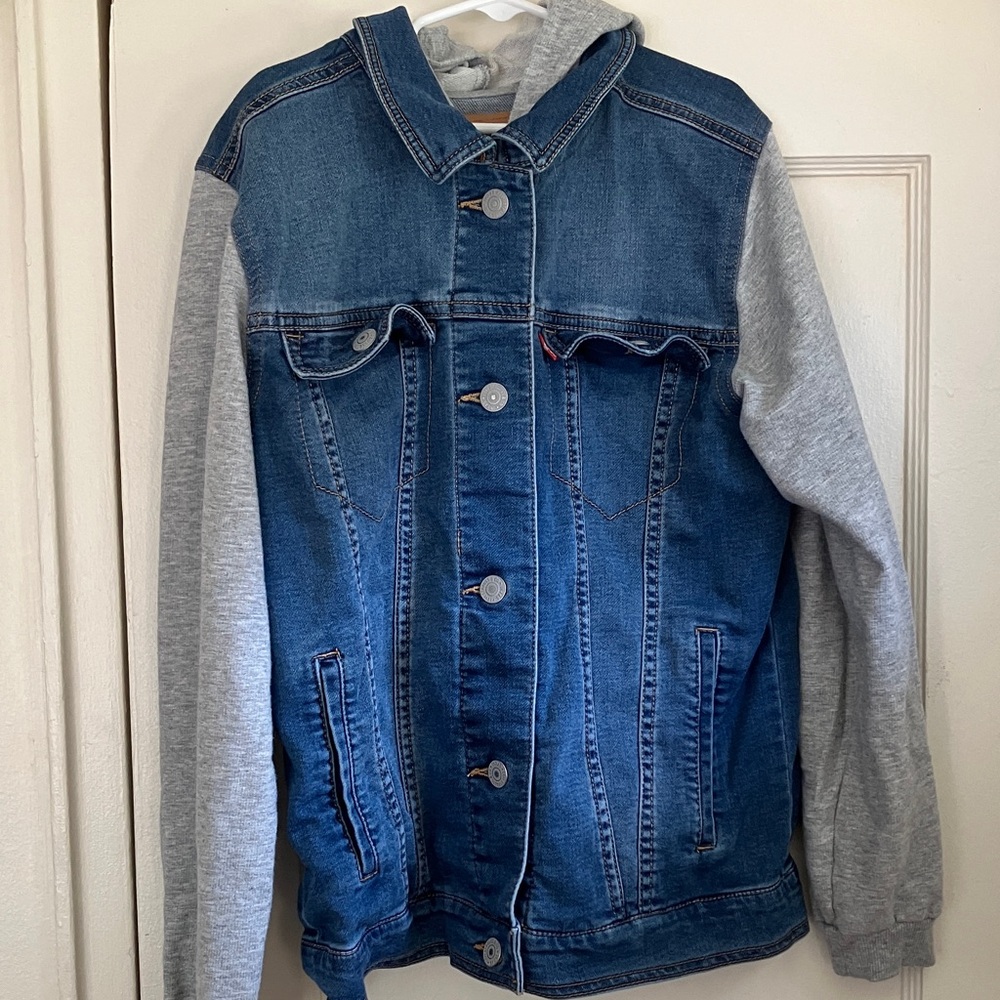 Levi Strauss Denim Jacket Boys Size M 10/12